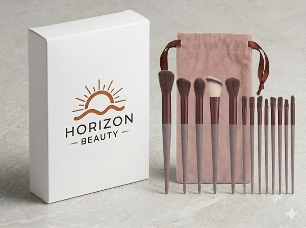 Horizon Beauty 13-Piece Pro Makeup Brush Set