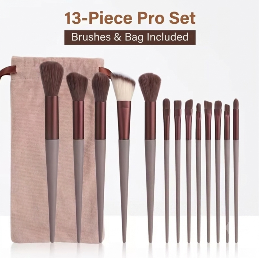 Horizon Beauty 13-Piece Pro Makeup Brush Set