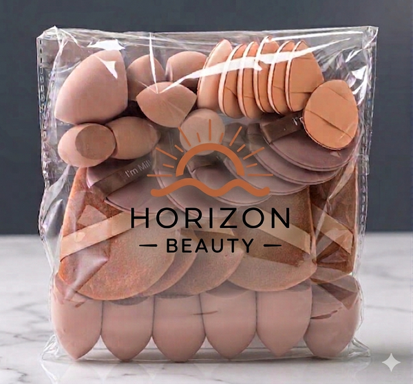 Horizon Beauty 35-Piece Signature Sponge & Puff Set